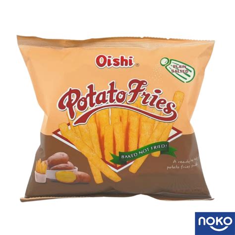 Oishi Potato Fries Crips Chips 50g Plain Salted Ketchup Shopee Malaysia