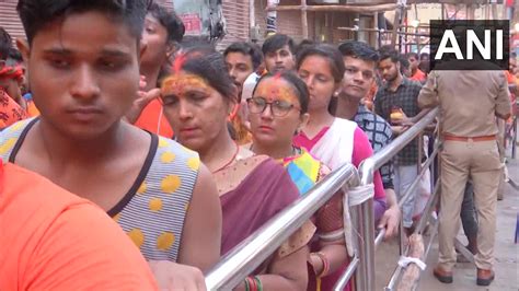 Devotees Throng Temples As They Celebrate Sawan Somwar