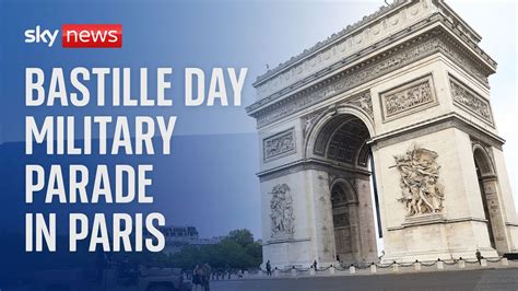 Bastille Day Military Parade In France Youtube