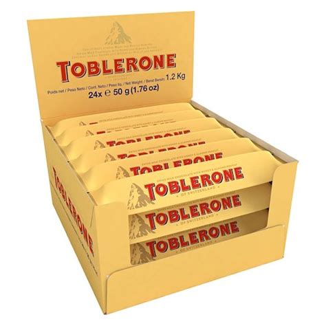 Toblerone Chocolat Au Lait Et Nougat Miel Et Amandes Barre G