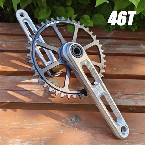 Evosid Ultralight Bicycle Crankset Gxp Mm Road Bike Crankset Hollow