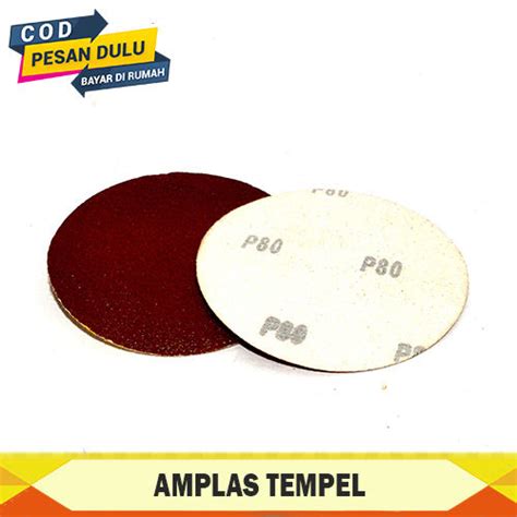 AMPLAS KERTAS PASIR TEMPEL BULAT 4 INCH Lazada Indonesia