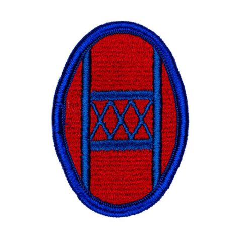 30th Armored Brigade Class A Patch