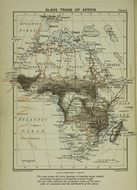 1492 Africa Map Trade Routes And Political Boundaries Map