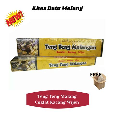 Jual Teng Teng Coklat Wijen Kacang Khas Malang Shopee Indonesia