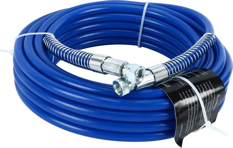 50ft X 1 4 Airless Paint Spray Hose Blue Color 15m Light Flexible