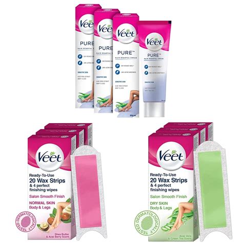 Veet Pure Hair Removal Cream For Women With No Ammonia Smell Sensitive