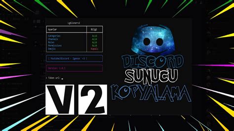 1DK Da Discord Sunucu Kopyalama V2 NEW 2024 FREE TR YouTube