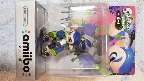 Yahooオークション アミーボ Amiibo スプラトゥーン ボーイ Wiiu Sw