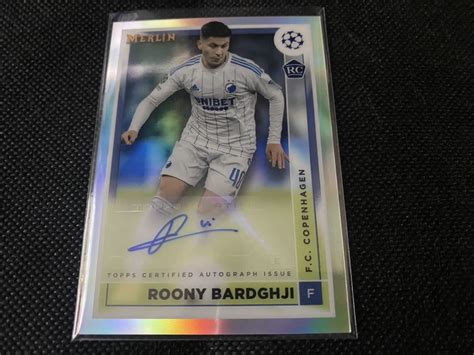 Topps Merlin Uefa Club Competitions Roony Bardghji