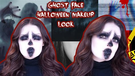 GHOSTFACE SCREAM Halloween Makeup - YouTube