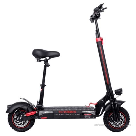 Оригінальний Електросамокат Crosser T4 TURBO SPORT Pneumatic 10" SX5001 ...