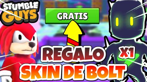 DIRECTO REGALANDO SKIN De BOLT En STUMBLE GUYS 0 48 EN VIVO