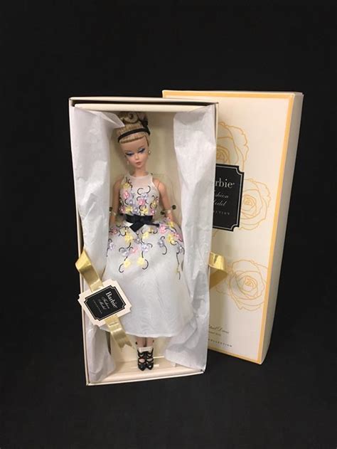 Lot Silkstone Barbie Fashion Model Doll Classic Cocktail Dress Of