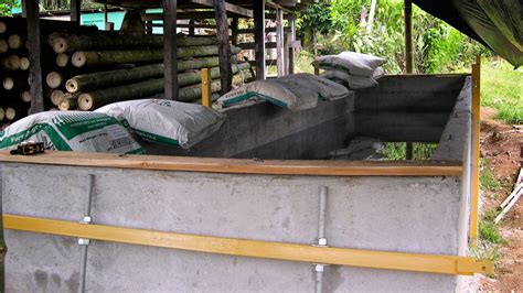 Drying Bamboo Poles