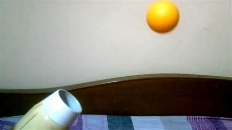 Hair Dryer And Ping Pong Ball Experiment Youtube