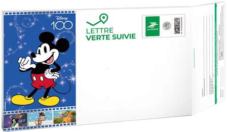 Prêt à Poster Lettre verte suivie S Pochette cartonnée 33 x 25 cm