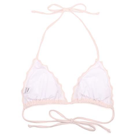 RELLECIGA Damen Bademode Triangel Bikini Mit Unterteil Im Brasil Style Creamy Apricot Relleciga De