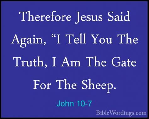 John 10 Holy Bible English