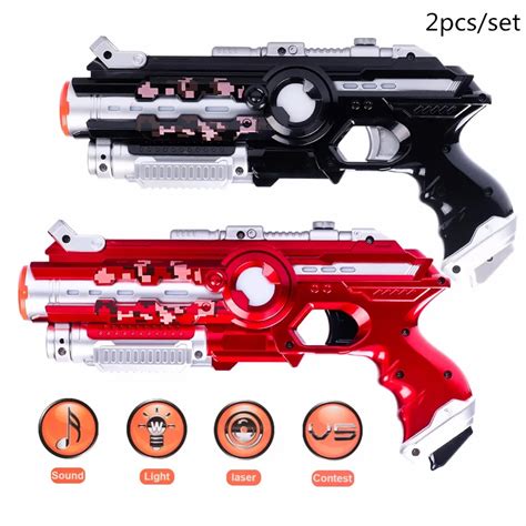 Aliexpress.com : Buy 2pcs Toy Laser Guns Weapon Outdoor Black Light ...