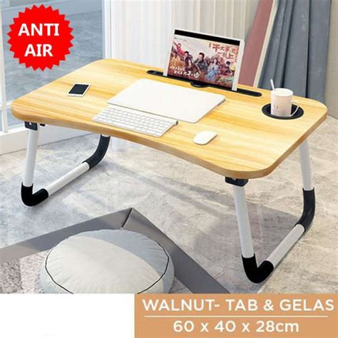 Jual Meja Lipat Laptop Meja Belajar Anak Serbaguna Folding Table Di