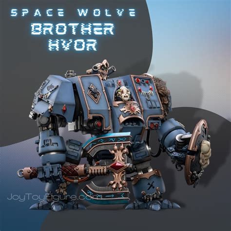 Joytoy Wh K Space Marines Space Wolves Venerable Dreadnought Brother