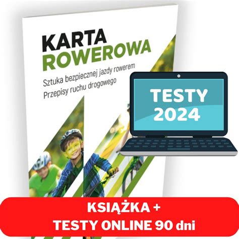 Karta Rowerowa 2024 Sztuka Bezpiecznej Jazdy Rowerem Testy Online