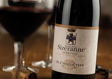 Monier De La Sizeranne 2011 Hermitage Rouge Syrah M Chapoutier Vallée