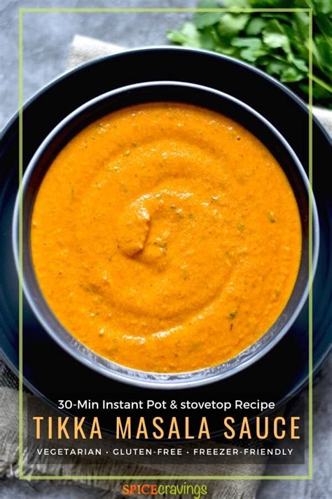 Tikka Masala Sauce Instant Pot Stove Spice Cravings