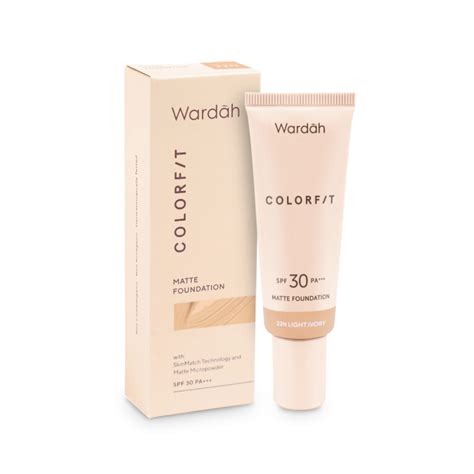 Wardah Colorfit Matte Foundation Wardah Indonesia