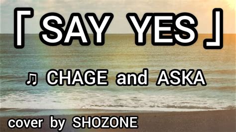 SAY YES CHAGE And ASKA Cover By SHOZONE YouTube