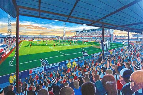 Blundell Park Stadium Fine Art Grimsby Town Football Club