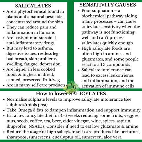 Salicylate Sensitivity — Gutsy By Nutrition Health And Wellness