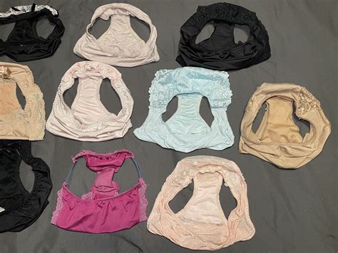 Lot Of Vintage Japanese Nylon Shiny Slippery Pretty Cute Bikini Panties Small Ebay