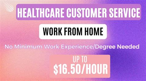 Up To 16 50 Hour Entry Level Work From Home Position No Minimum Work