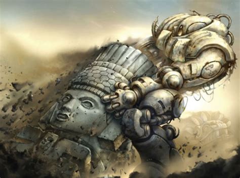 Behold The Aztec Mecha And Mayan Cyborgs Of Our Mesoamerican Future