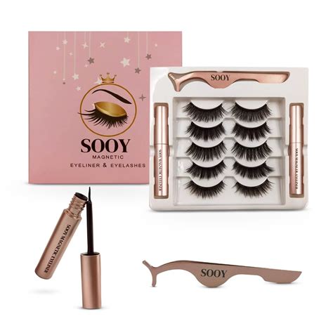 Sooy Kit De Pesta As Magn Ticas D Y Delineador De Ojos Extensiones