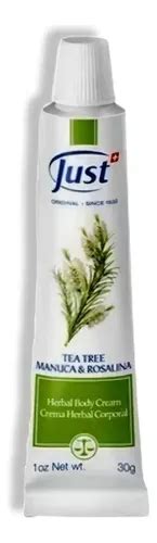 Crema De Tea Tree Con Manuca Y Rosalina Gr Swiss Just Cuotas Sin