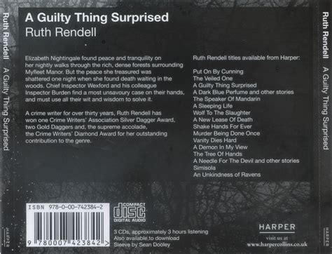 Release A Guilty Thing Surprised” By Ruth Rendell Read By George Baker