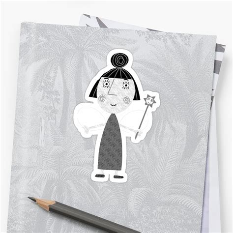 "Nanny Plum" Stickers by Craig Allardyce | Redbubble