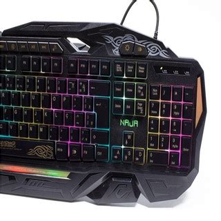 Teclado Gamer Ouro Naja Tco Usb Shopee Brasil