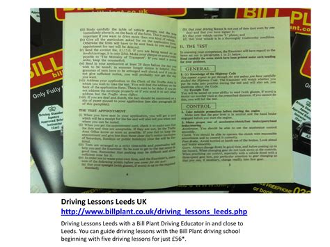 Bill plant driving lesson burnley by williamsmith - Issuu