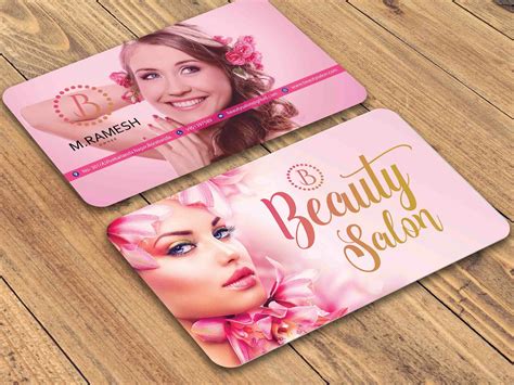 Beauty Saloon Business Card Business Cards Beauty Salon Business