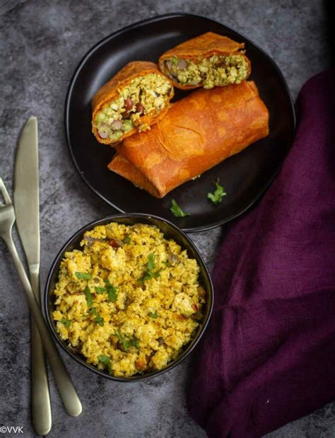 Tofu Scramble | Scrambled Tofu Breakfast Burrito