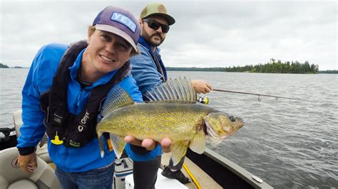 How To Catch And Cook Lake Of The Woods Walleye Youtube