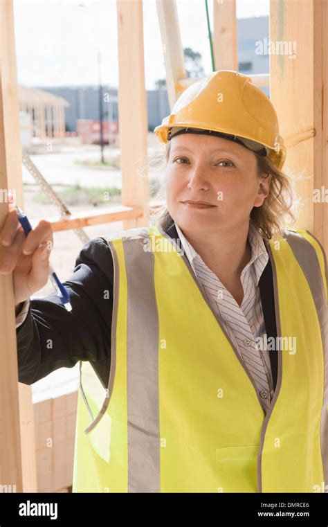 Female Construction Engineer Hi Res Stock Photography And Images Alamy