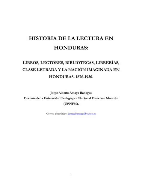 Pdf Aproximaciones A La Historia De La Lectura En Final Pdf