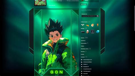 Gon Freecss Hunterxhunter Steam Artwork Design By Ararc99 On Deviantart