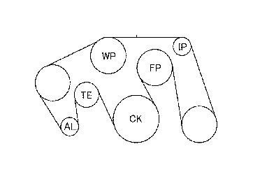 Toyota Tundra Serpentine Belt Affect Systems Squealing 90916A2033