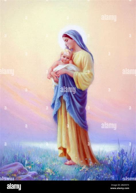 Madonna And Child High Resolution Stock Photography And Images Alamy